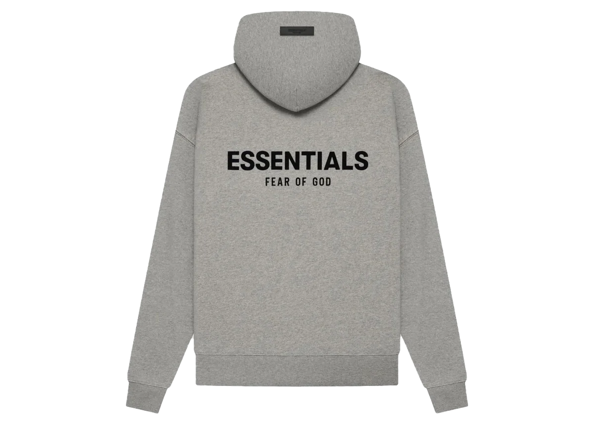 Fear Of God Essentials Hoodie Dark Oatmeal